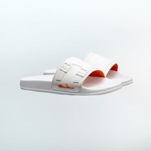 Santoni Men's Edison Rubber Double Buckle Style Slidess‎ – UK 8 / US 9 / EU 42